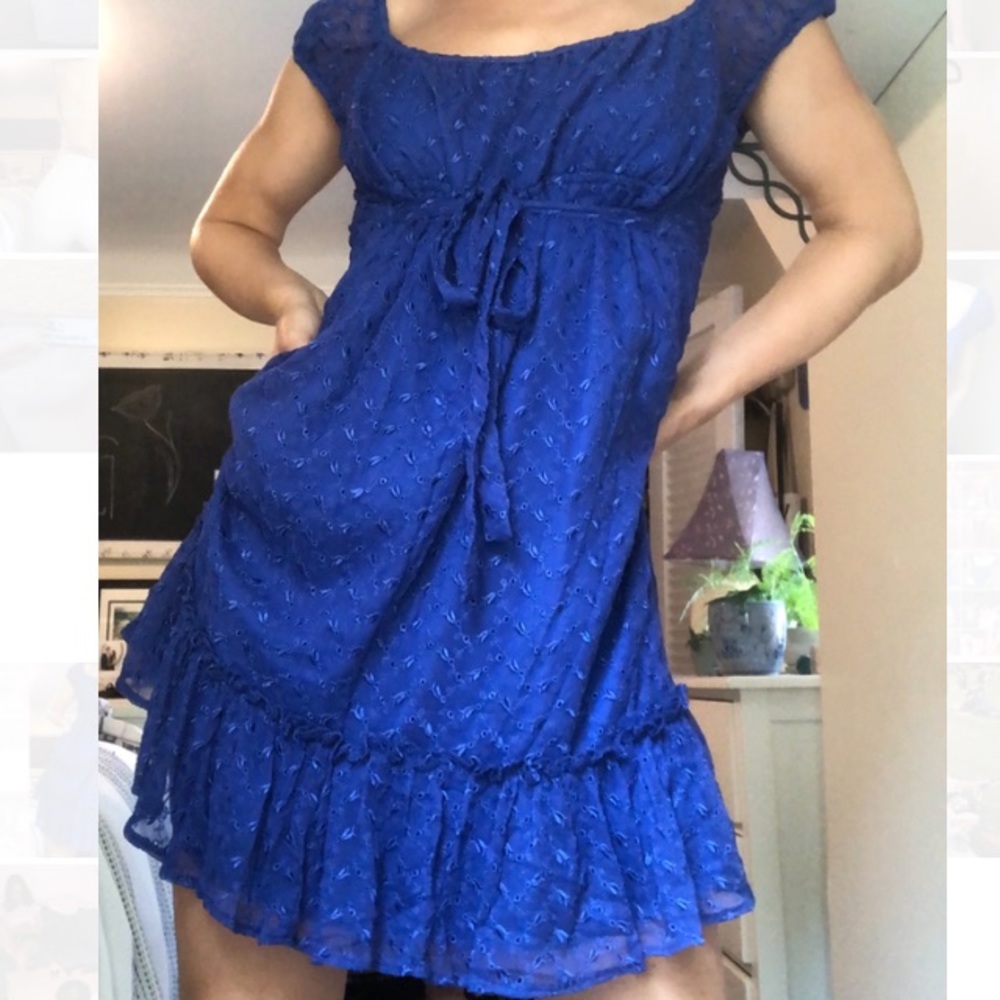 Betsey Johnson Blue Dress